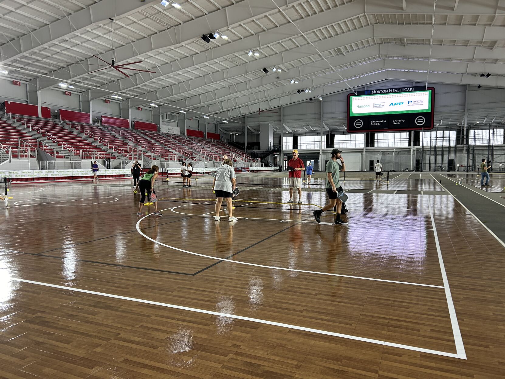 Pickleball boom reaches west Louisville with 12 new courts at sports center